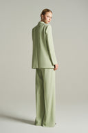 Mint Crystal Embellished Tailored Single Breasted Blazer for women, from IHF STUDIO, The Viet Concept 