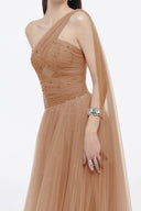 JOSÉPHINE • Clara Hand-Embellished Corset Evening Gown