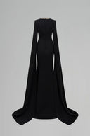 Silvaréa Black Pearl Embellished Mermaid Evening Gown for women, from IHF ATELIER, The Viet Concept 