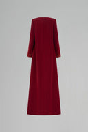Celestine Crystal Embellished Crepe Tunic Evening Gown for women, from IHF ATELIER, The Viet Concept 