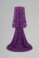 Aurélia Lace Cape Sleeve Mermaid Evening Gown for women, from IHF ATELIER, The Viet Concept 