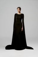 Silvaréa Black Pearl Embellished Mermaid Evening Gown for women, from IHF ATELIER, The Viet Concept 