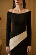Celestine Off-Shoulder Mermaid Crepe Taffeta Gown for women, from IHF ATELIER, The Viet Concept 