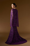Aurélia Lace Cape Sleeve Mermaid Evening Gown for women, from IHF ATELIER, The Viet Concept 