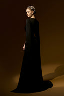 Silvaréa Black Pearl Embellished Mermaid Evening Gown for women, from IHF ATELIER, The Viet Concept 