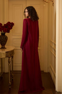 Celestine Crystal Embellished Crepe Tunic Evening Gown for women, from IHF ATELIER, The Viet Concept 