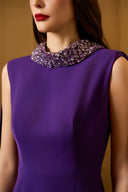 Aurélisse Metallic Jacquard Mermaid Train Evening Gown for women, from IHF ATELIER, The Viet Concept 