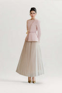 Clémence Luxury Jacquard Blazer for women, from CALISTA, The Viet Concept 