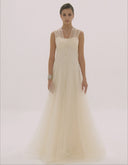 HAYTAN • Nooréa Cream Voluminous Hoop Skirt