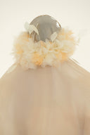 Haytan Nude Crystal-Embellished Abaya for women, from HAYTAN, The Viet Concept 